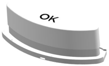 Plastic Silicone Metal Dome Keypad